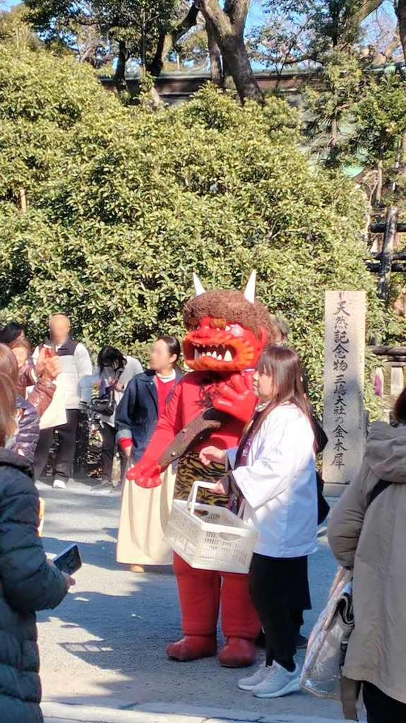 赤鬼・青鬼人気でした 赤鬼